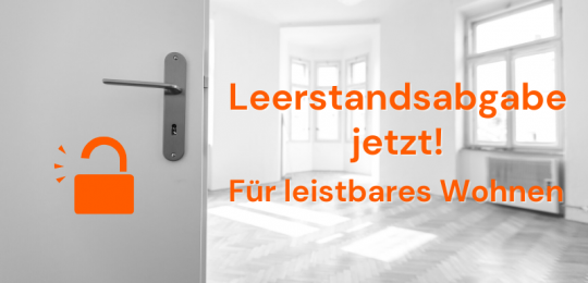 Leerstandsabgabe Jetzt – Für Leistbares Wohnen! | #aufstehn